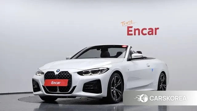 BMW 4 Series (G22) 2022 Белый из Кореи