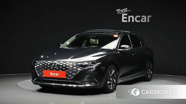 Hyundai The New Grandeur IG Hybrid 2021 Серый из Кореи