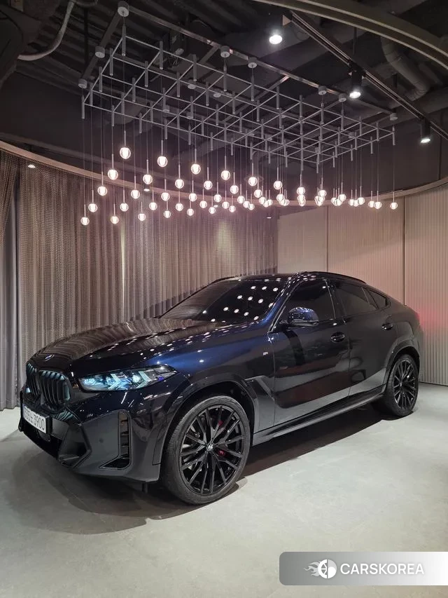 BMW X6 (G06) 2025 Черный из Кореи