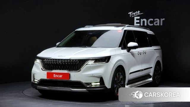 Kia Carnival 4th generation 2021 Белый из Кореи