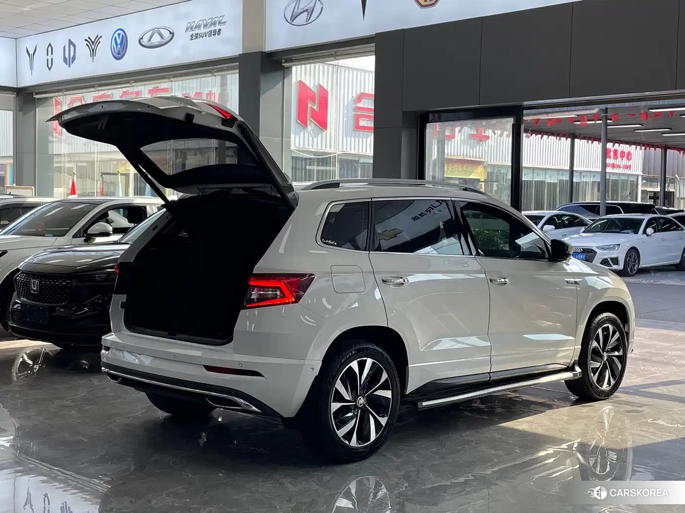 Skoda Krok 2022 Белый из Китая