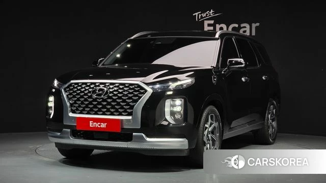 Hyundai Palisade 2021 Черный из Кореи