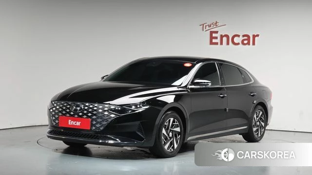 Hyundai The New Grandeur IG Hybrid 2022 Черный из Кореи