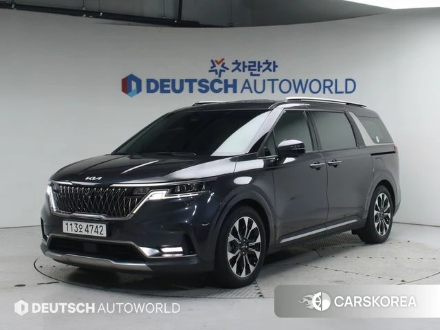 Kia Carnival 4th generation 2022 Серый из Кореи