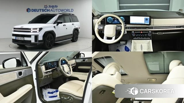 Hyundai Santa Fe (MX5) 2024 Белый из Кореи