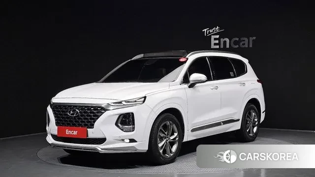 Hyundai Santa Fe TM 2018 Белый из Кореи