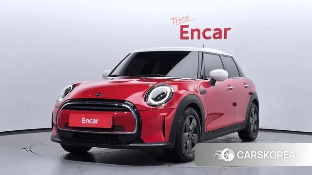 Mini Cooper 2021 Красный из Кореи