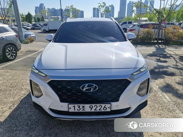 Hyundai Santa Fe TM 2018 Белый из Кореи