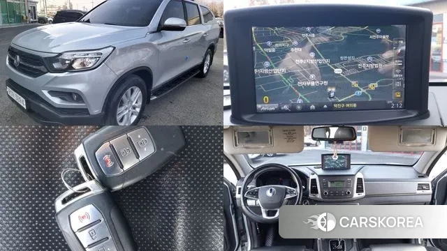 Ssangyong Rexton Sports 2018 Серебряный из Кореи