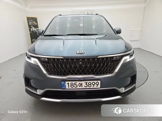 Kia Carnival 4th generation 2020 Небесно-голубой из Кореи