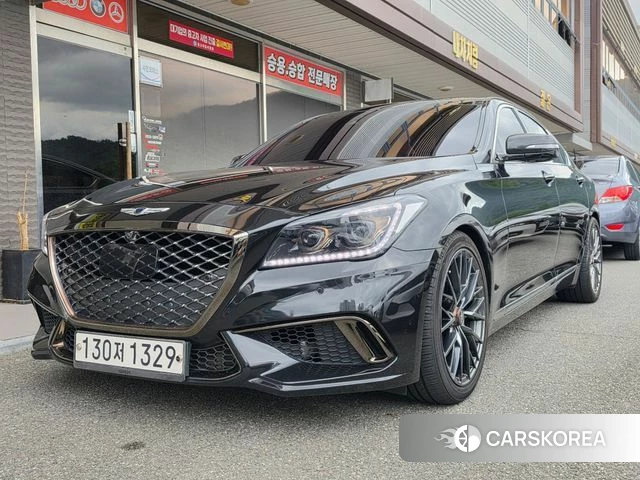 Genesis G80 2018 Черный из Кореи