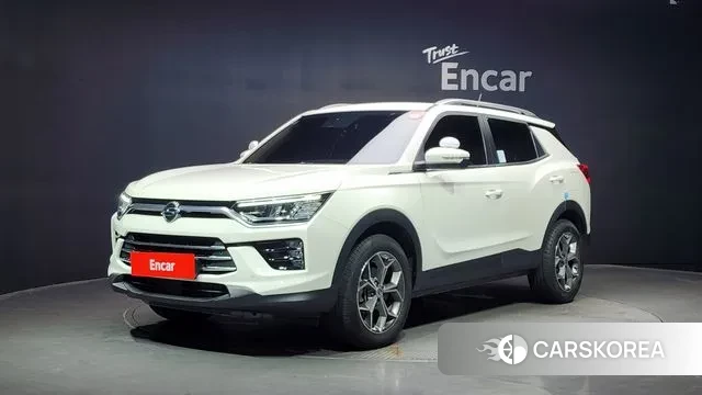 Ssangyong Beautiful Korando 2023 Белый из Кореи