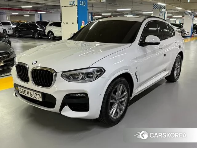 BMW X4 (G02) 2020 Белый из Кореи