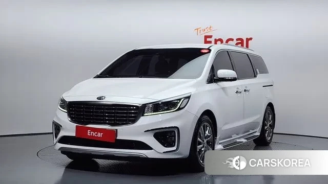 Kia The New Carnival 2018 Белый из Кореи