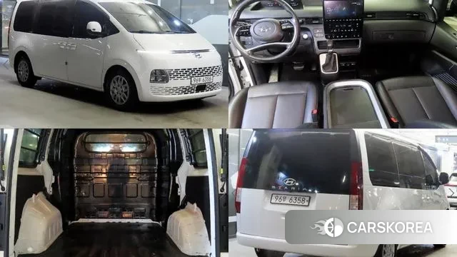 Hyundai Staria 2021 Белый из Кореи