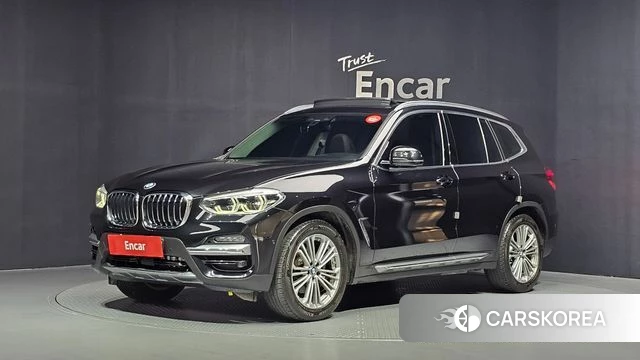 BMW X3 (G01) 2020 Черный из Кореи