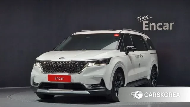 Kia Carnival 4th generation 2021 Белый из Кореи