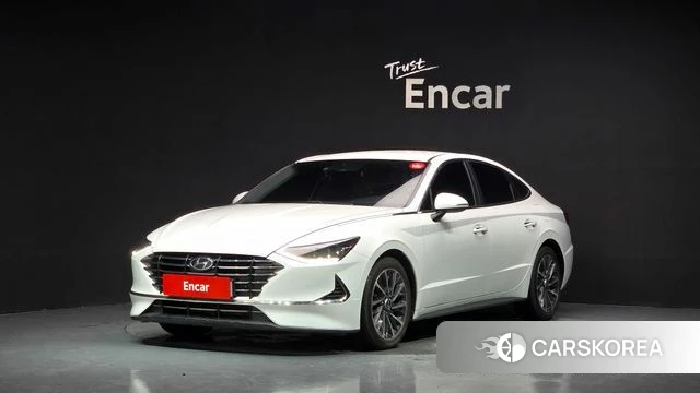 Hyundai Sonata (DN8) 2019 Белый из Кореи