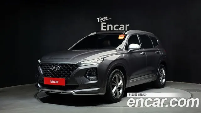 Hyundai Santa Fe TM 2018 Серый из Кореи