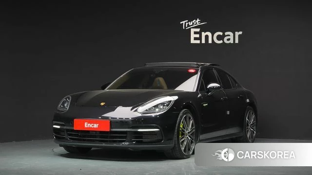 Porsche Panamera (971) 2018 Черный из Кореи