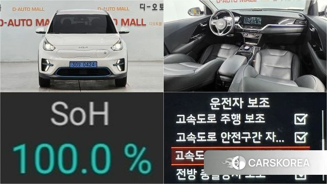 Kia Niro EV 2021 Белый из Кореи