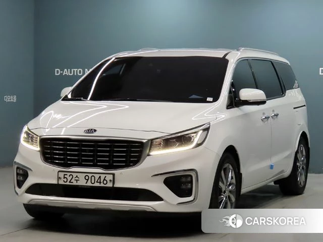 Kia The New Carnival 2018 Белый из Кореи