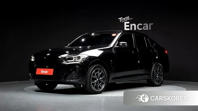 BMW X4 (G02) 2023 Черный из Кореи