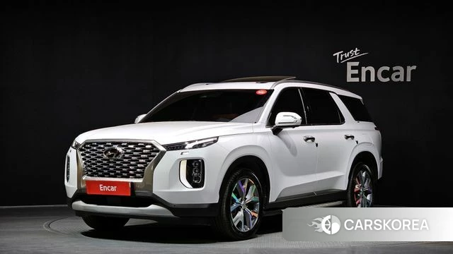 Hyundai Palisade 2022 Белый из Кореи