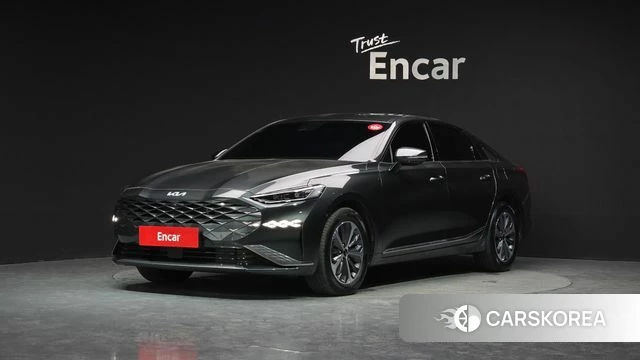 Kia K8 Hybrid 2024 Серый из Кореи
