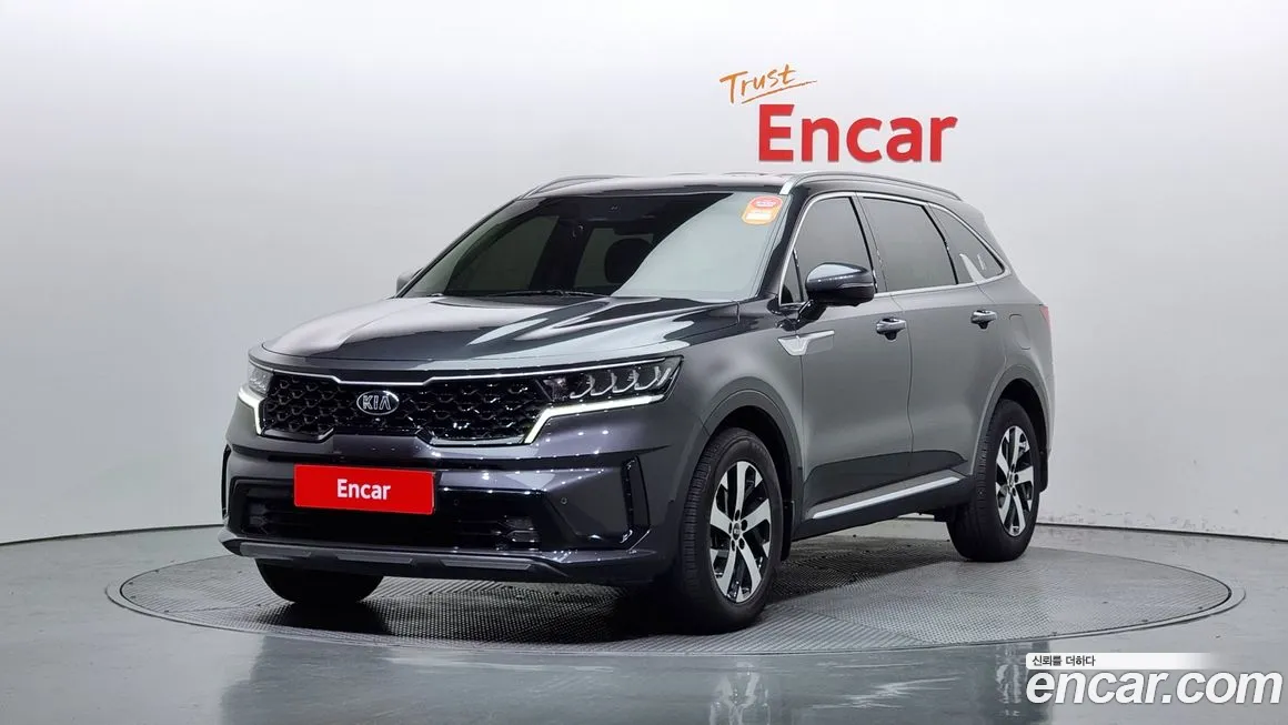 Kia Sorento 4th Generation 2020 Серый из Кореи