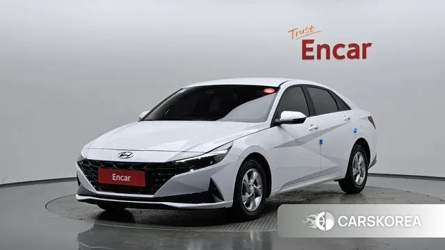 Hyundai Avante (CN7) 2020 Белый из Кореи