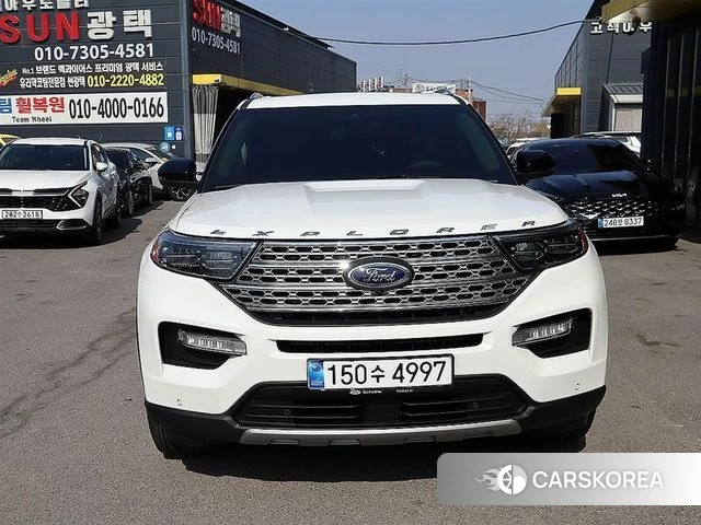 Ford Explorer 6th Generation 2021 Белый из Кореи