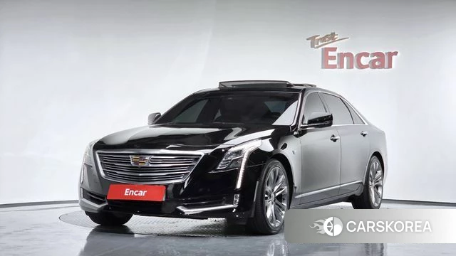 Cadillac CT6 2018 Черный из Кореи