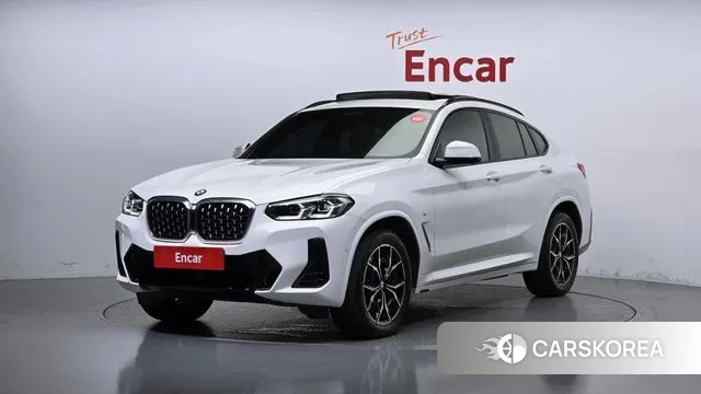 BMW X4 (G02) 2021 Белый из Кореи