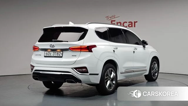 Hyundai Santa Fe TM 2019 Белый из Кореи