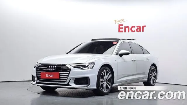 Audi A6 (C8) 2022 Белый из Кореи