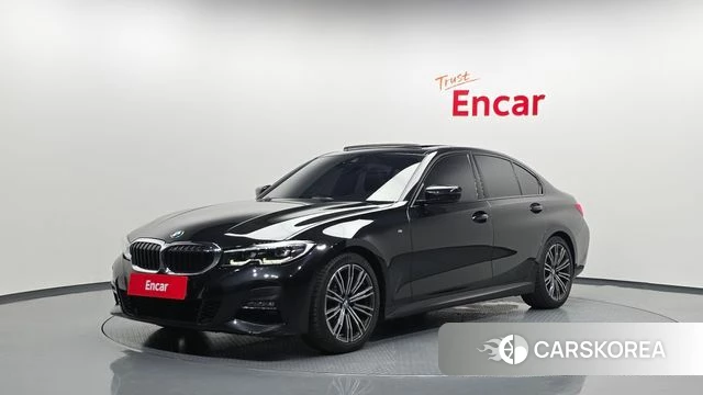 BMW 3 Series (G20) 2022 Черный из Кореи