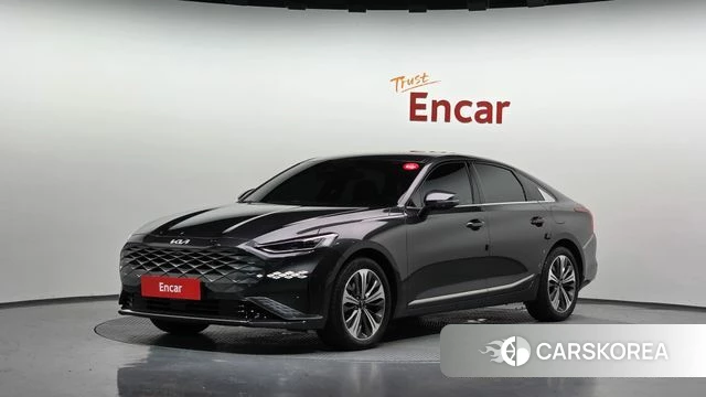 Kia K8 Hybrid 2024 Серый из Кореи