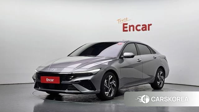 Hyundai The New Avante (CN7) 2025 Серебристо-серый из Кореи