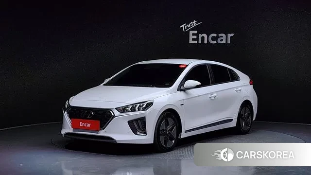 Hyundai The New Ionic Hybrid 2019 Белый из Кореи