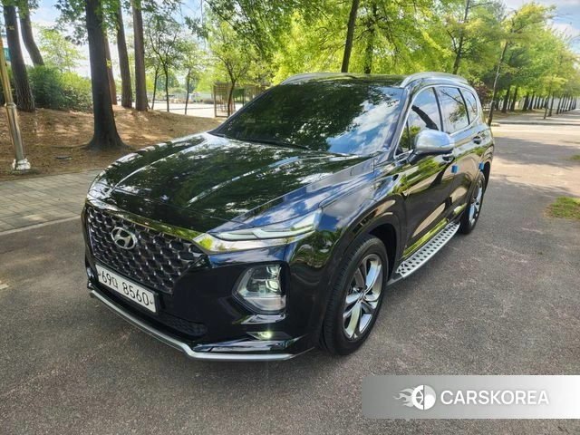 Hyundai Santa Fe TM 2019 Черный из Кореи
