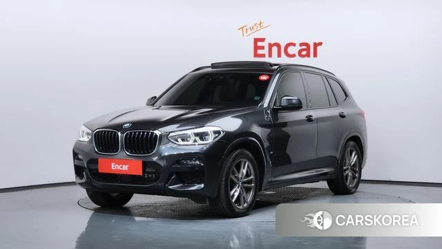 BMW X3 (G01) 2021 Серый из Кореи