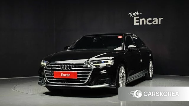 Audi A8 (D5) 2021 Черный из Кореи
