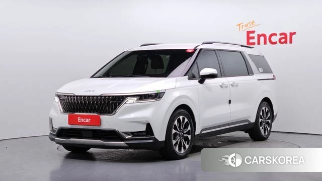 Kia Carnival 4th generation 2023 Белый из Кореи