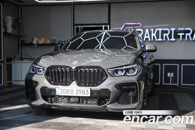 BMW X6 (G06) 2023 Серый из Кореи