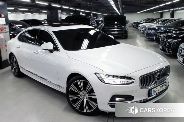 Volvo S90 2022 Белый из Кореи