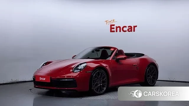 Porsche 911(992) 2024 Красный из Кореи