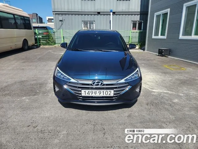 Hyundai The New Avante AD 2019 Синий из Кореи
