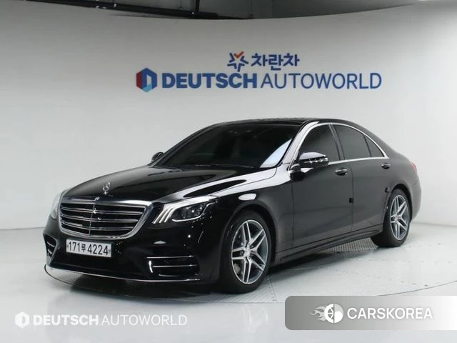 Mercedes-Benz S-Class W222 2020 Черный из Кореи