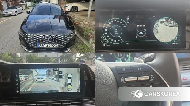 Hyundai The New Grandeur IG 2022 Черный из Кореи